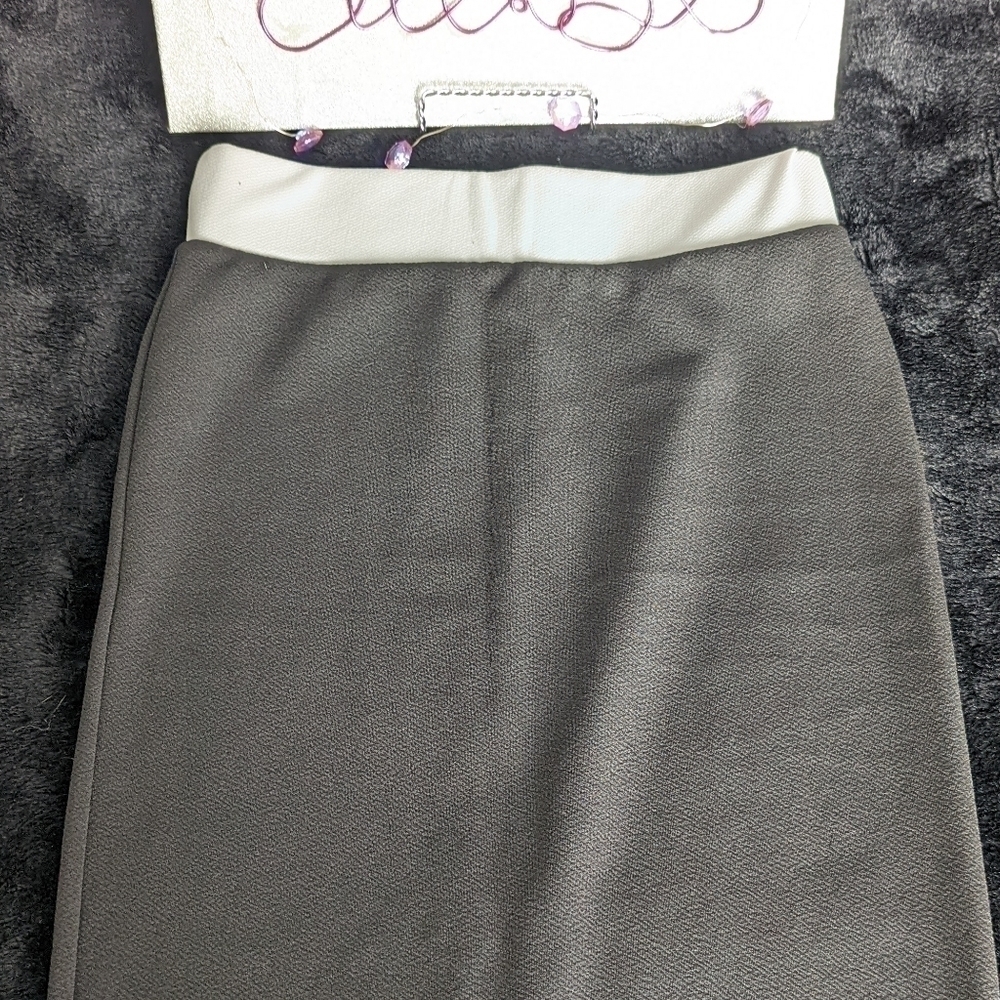 Midi/ Long Fitted Skirt - Picture 2 of 3